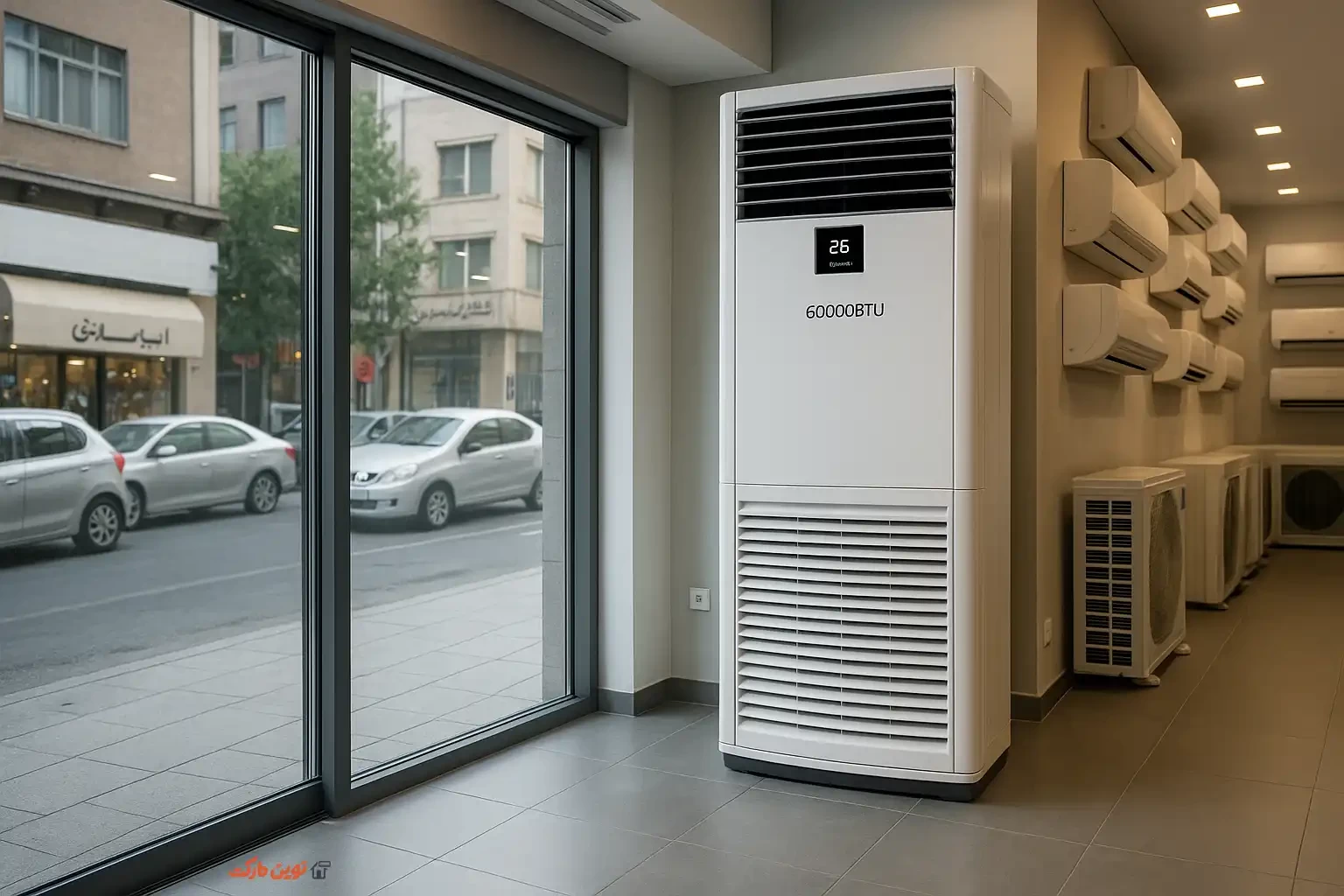 کولر ایستاده 60 هزار